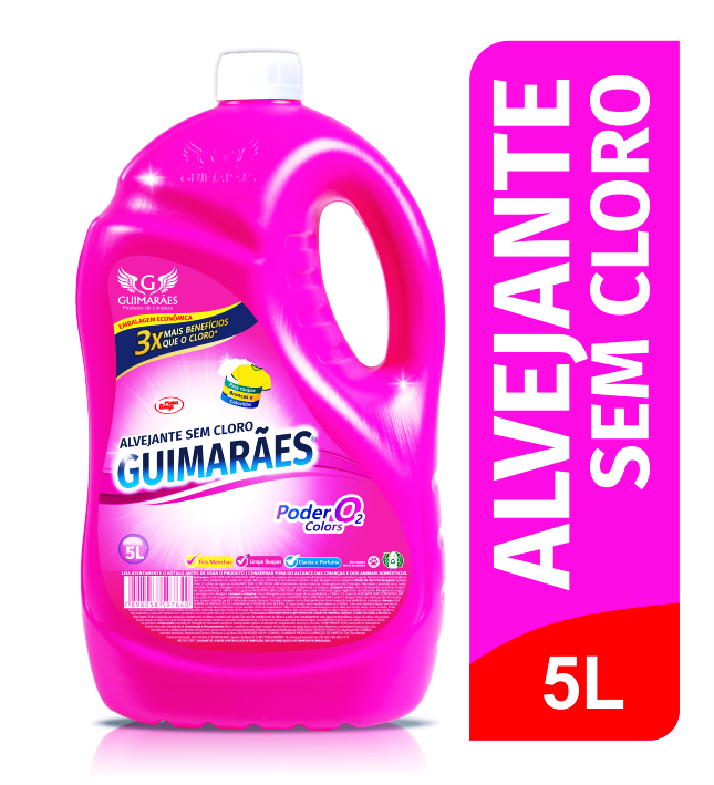ALVEJANTE SEM CLORO 5 LTRS – GUIMARÃES (cod- X2528) – Hever Suprimentos ...